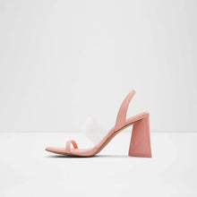 Heeled Pink Mules