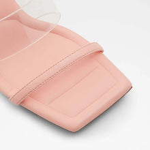 Heeled Pink Mules