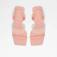 Heeled Pink Mules