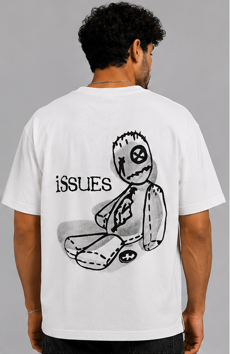 Breshka White Korn Graphic T-Shirt