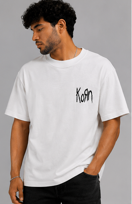 Breshka White Korn Graphic T-Shirt
