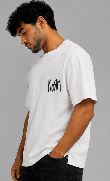 Timberland White Korn Graphic T-Shirt view 2