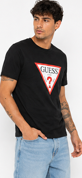 GUESS Black Men's T-Shirt – Style 002 view 2