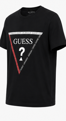 GUESS Black Men's T-Shirt – Style 003 view 6
