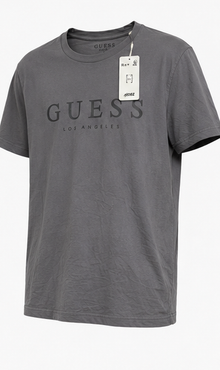 GUESS Charcoal Grey Men's T-Shirt – Style 007 view 6
