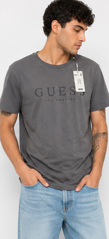 GUESS Charcoal Grey Men's T-Shirt – Style 007 view 1