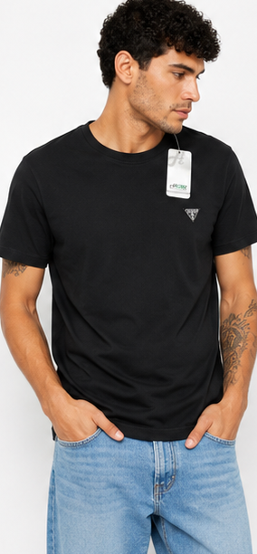 GUESS Black Men's T-Shirt – Style 009 view 1