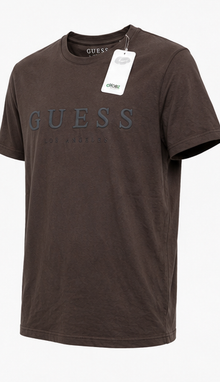 GUESS Dark Brown Men's T-Shirt – Style 010 view 6