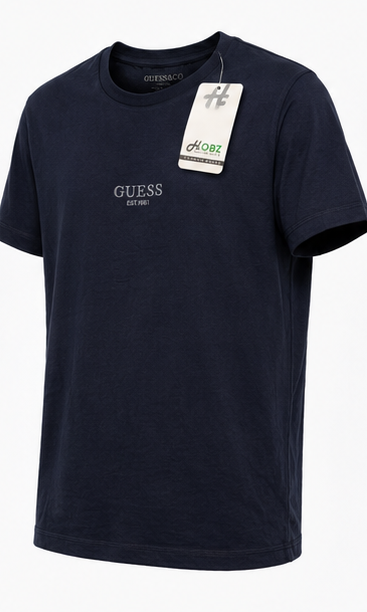 GUESS Navy Men's T-Shirt – Style 011 view 6