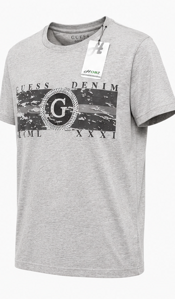 GUESS Light Grey Men's T-Shirt – Style 012 view 6