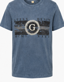 GUESS Blue Men's T-Shirt – Style 013 view 3