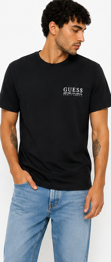 GUESS Black Men's T-Shirt – Style 014 view 1