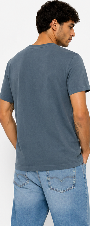 GUESS Slate Blue Men's T-Shirt – Style 015 view 2