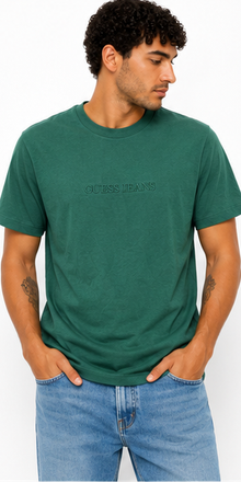 GUESS Green Men's T-Shirt – Style 017 view 6