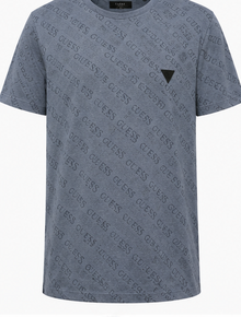 GUESS Blue Grey Men's T-Shirt – Style 018 view 3