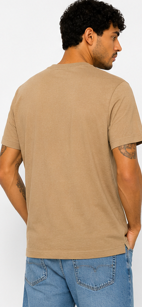 GUESS Tan Men's T-Shirt – Style 020 view 2