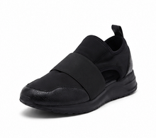 Flat Black Sneakers