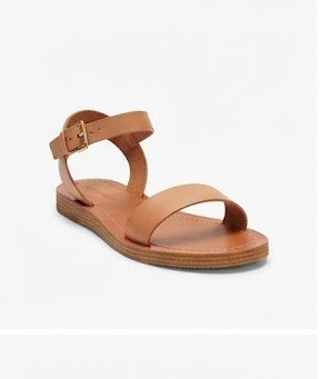 Flat Beige Sandals