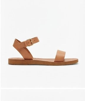 Flat Beige Sandals