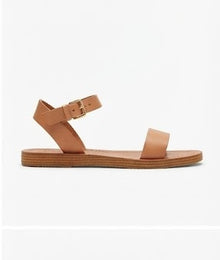 Flat Beige Sandals