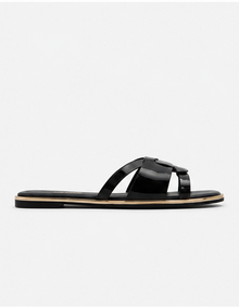 Flat Black Mules