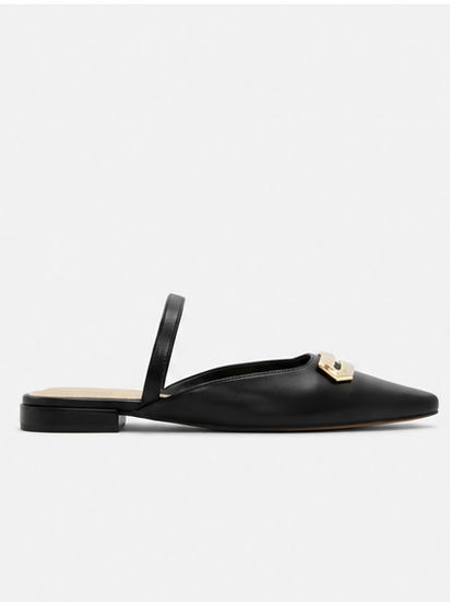 Flat Black Sandals