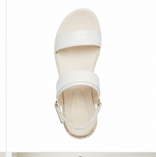 Chunky White Sandals