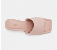 Heeled Pink Mules
