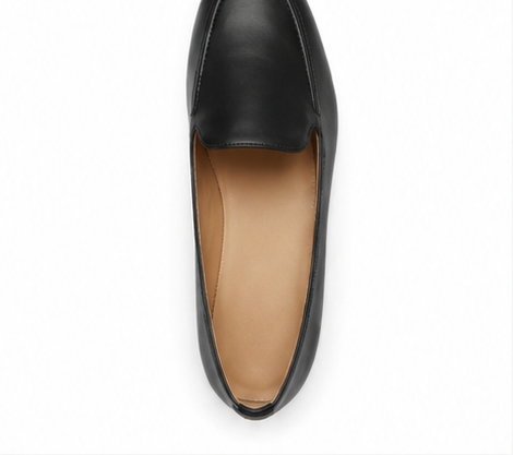 Flat Black Boots