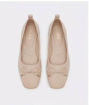 Bow-detail Beige Boots