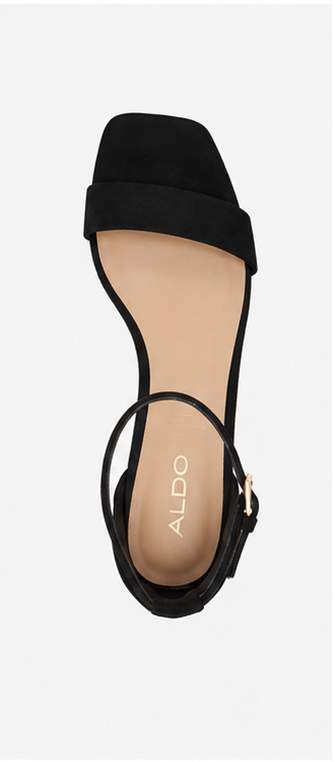 Heeled Black Sandals