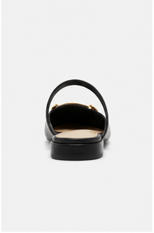 Flat Black Sandals