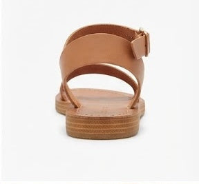 Flat Beige Sandals