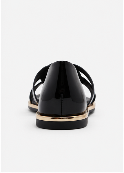 Flat Black Mules