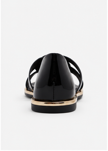 Flat Black Mules