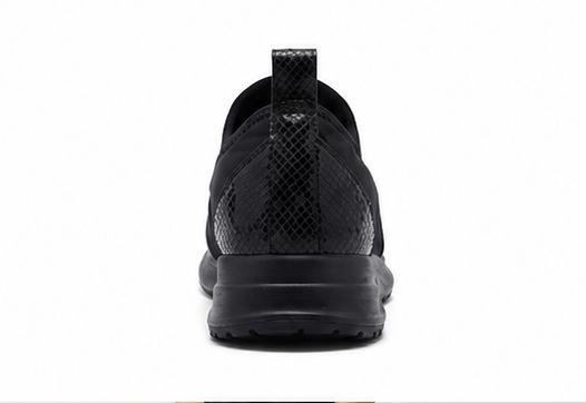 Flat Black Sneakers