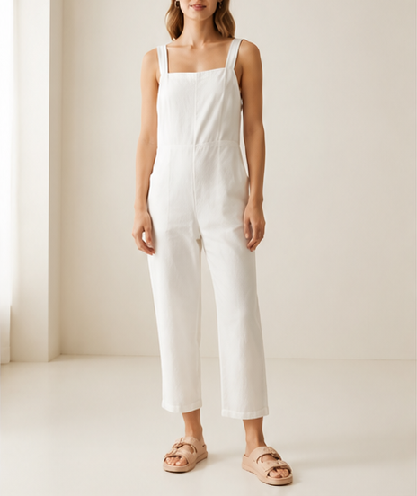 Flat Beige Mules