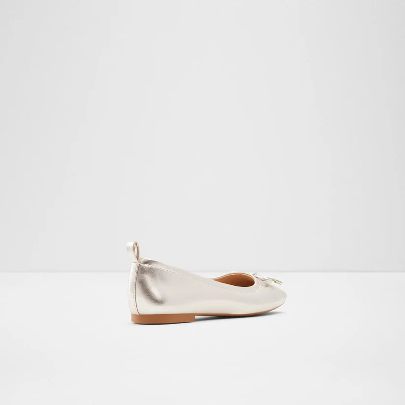Flat  Silver Boots