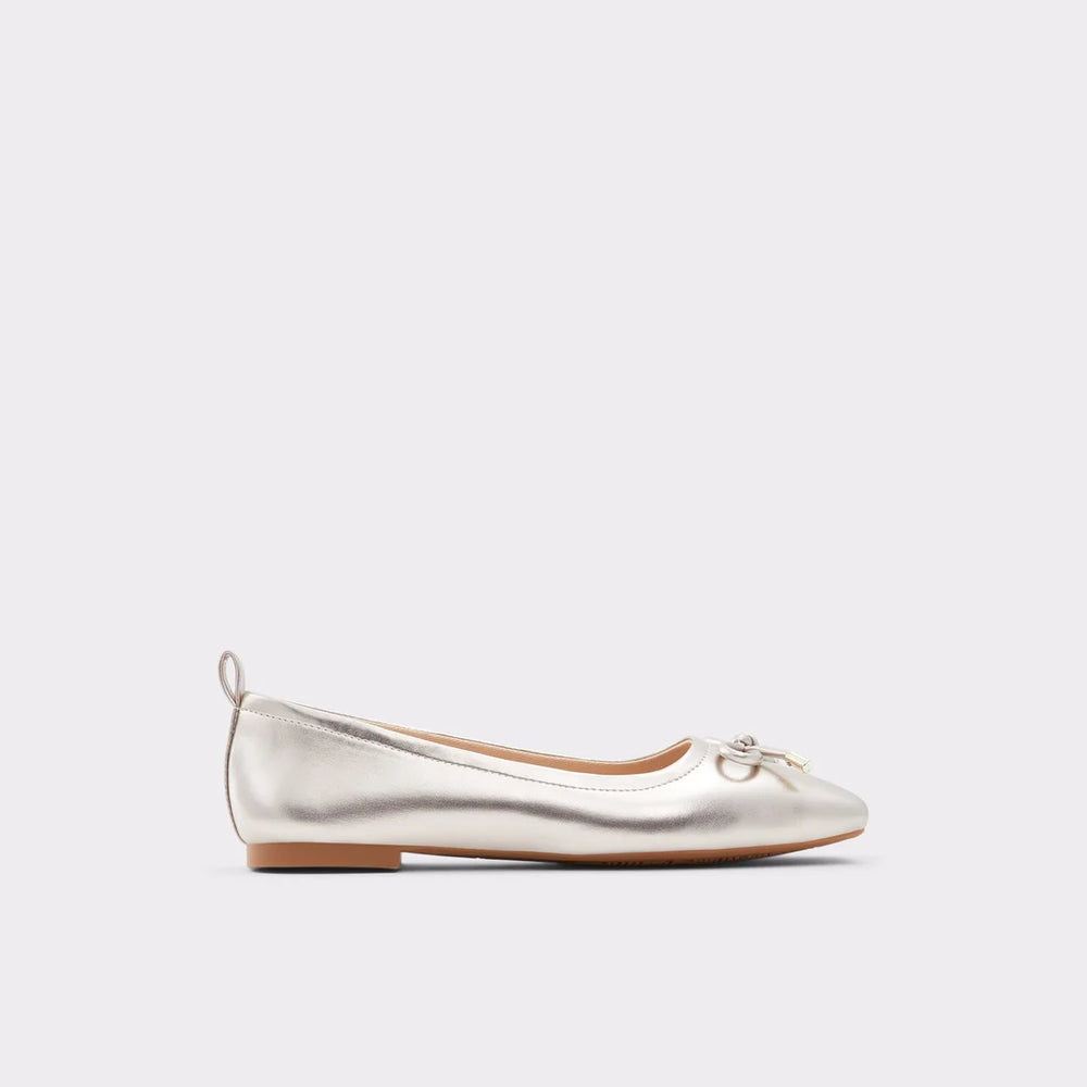 Flat  Silver Boots