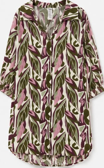 Max Abstract Print Tunic Nightdress — detail 1
