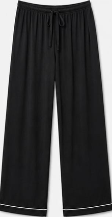 Max Black Piped Long-Sleeve Pajama Set — detail 2