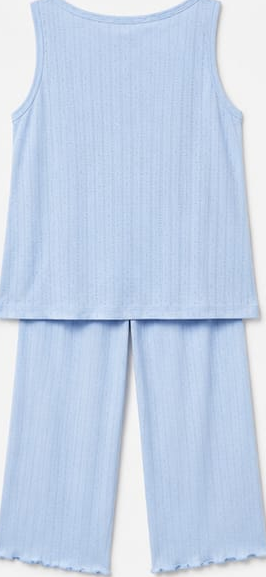 Max Blue Sleeveless Lounge Set — detail 3