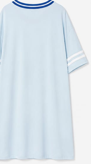 Max Blue Teddy Print Nightshirt — detail 2