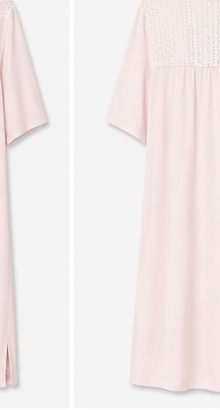 Max Blush Pink Button Nightdress — detail 3