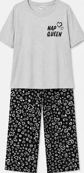 Max Grey Mood Queen Pajama Set — detail 1