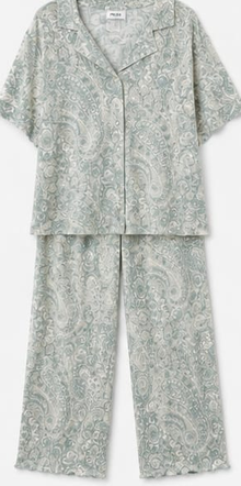Max Grey Paisley Pajama Set — detail 1
