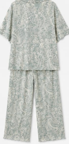 Max Grey Paisley Pajama Set — detail 3