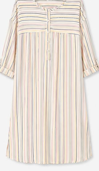 Max Pastel Striped Nightdress — detail 1