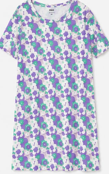 Max Purple & Green Floral Nightdress — detail 1