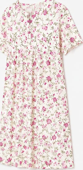 Max White Pink Floral Nightdress — detail 3